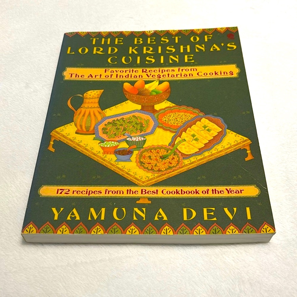 Indian Vegetarian Cookbook - The Best of Lord Krishna’s Cuisine, Food Recipes